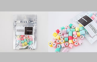 N46AW×パパブブレ　ロゴキャンディ